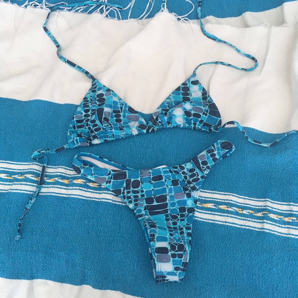 Thong Brazilian Bikini Bottom with Matching Top